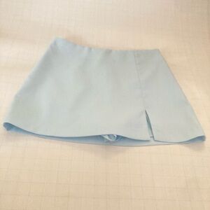 Steve Madden Light Blue Mini Skort